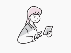 申込中のイラスト